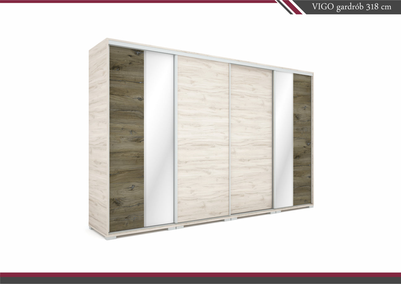 Vigo  tolóajtós gardrób