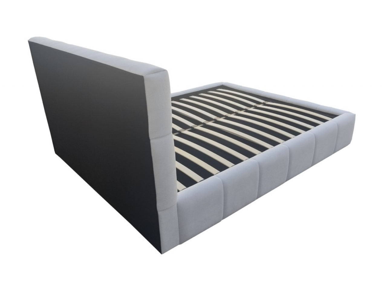 VELORA ágyrácsos ágy (Fehér)