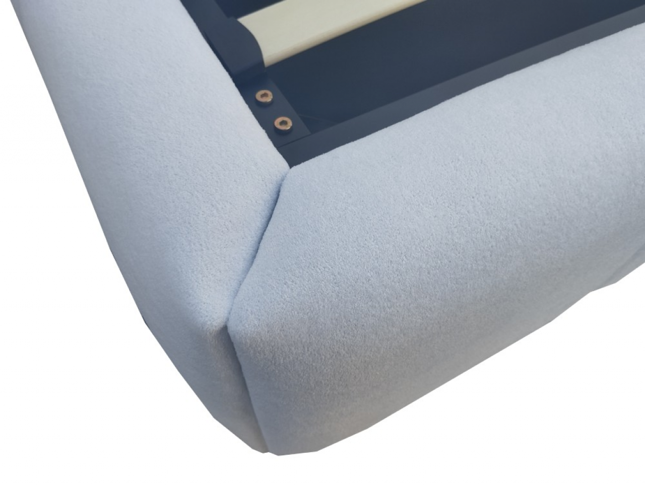 VELORA ágyrácsos ágy (Fehér)