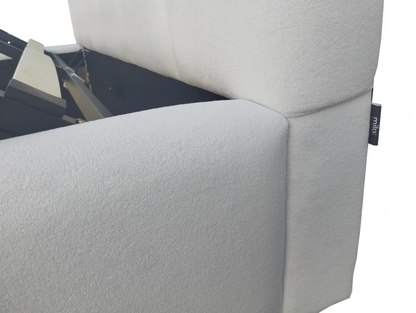 VELORA ágyrácsos ágy (Fehér)