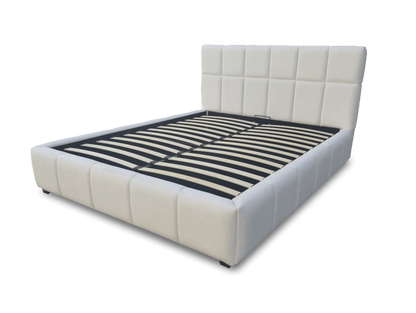 VELORA ágyrácsos ágy (Fehér)