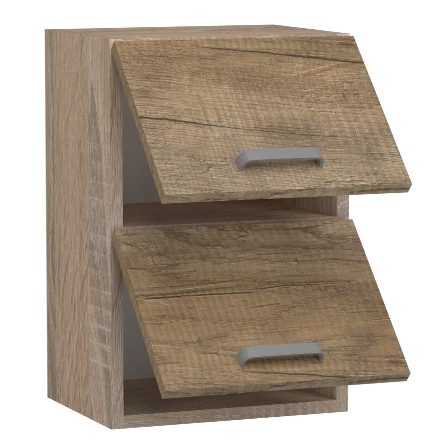 Emma felső 2 ajtós felnyíló 40 cm széles elem, egyéni