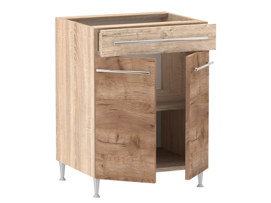 Gréta + alsó 2 ajtós 1 fiókos 60 cm széles elem, egyéni