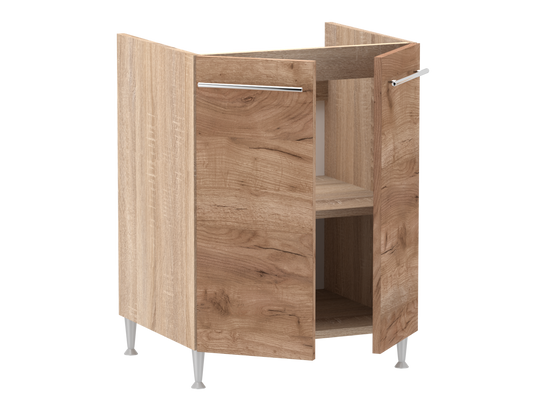 Gréta + alsó főzőlap befogadására alkalmas 2 ajtós elem, egyéni