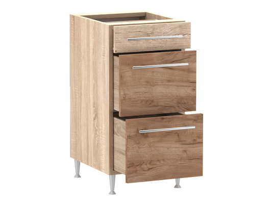 Gréta + alsó 3 fiókos 40 cm széles elem, egyéni