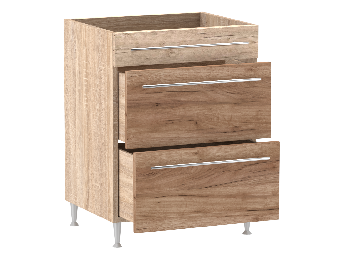 Gréta + alsó 3 fiókos 60 cm széles elem, egyéni