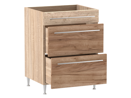 Gréta + alsó 3 fiókos 60 cm széles elem, egyéni