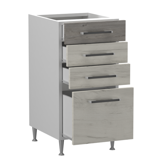 Fanni alsó 4 fiókos 40 cm széles elem, egyéni