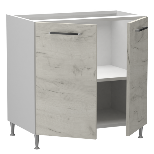 Fanni alsó 2 ajtós 80 cm széles elem, egyéni