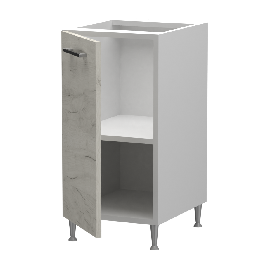 Fanni alsó 1 ajtós jobbos - balos 40 cm széles elem, egyéni