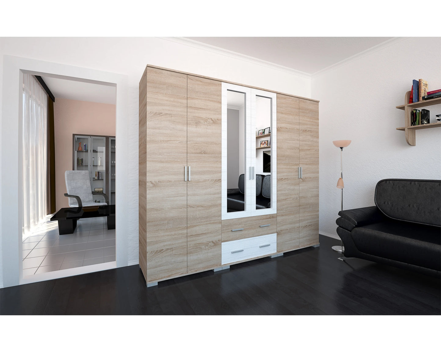 NÁPOLY gardrób 240 cm