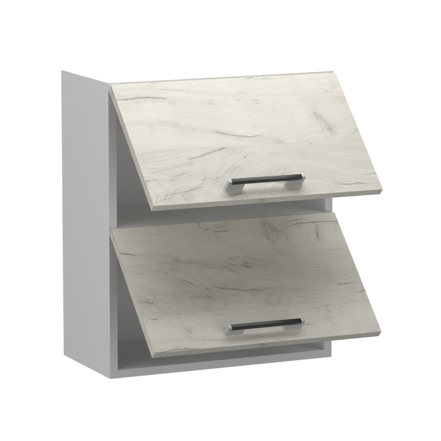 Fanni felső 2 felnyíló ajtós 60 cm széles 72 cm magas elem, egyéni