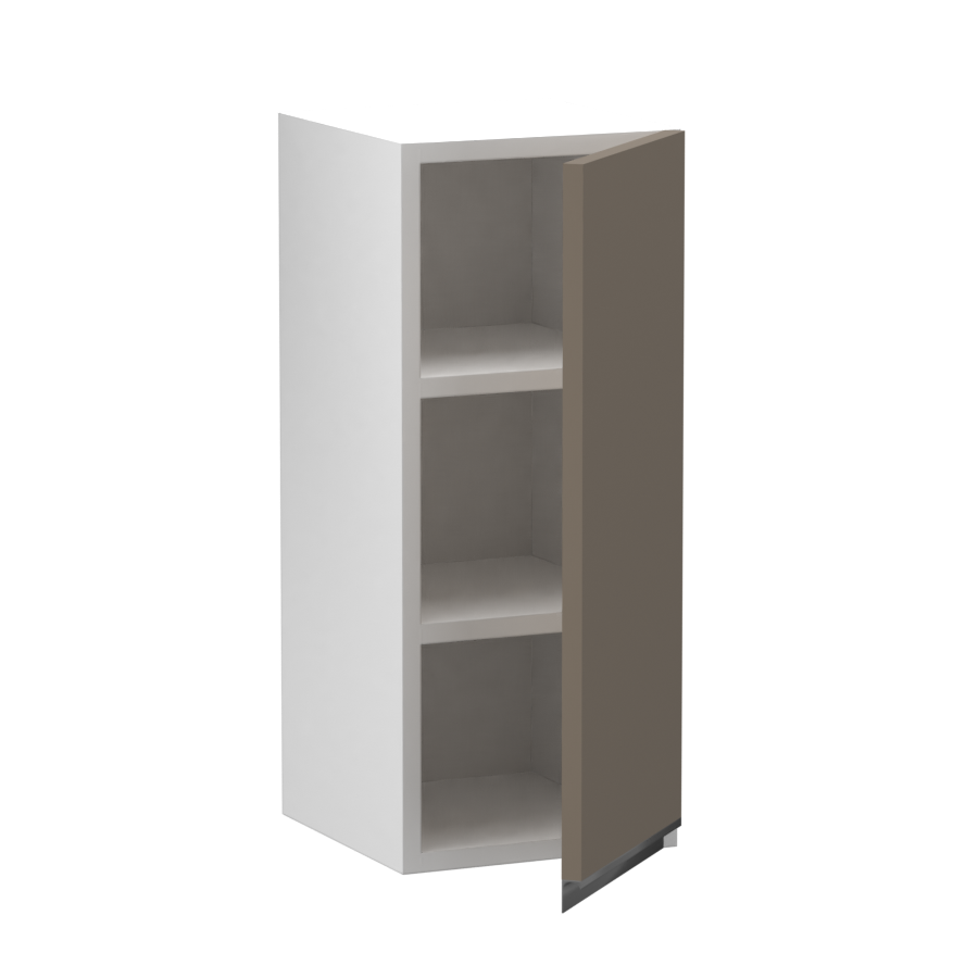 Minerva felső 1 ajtós jobbos balos 30 cm széles 72 cm magas elem, egyéni