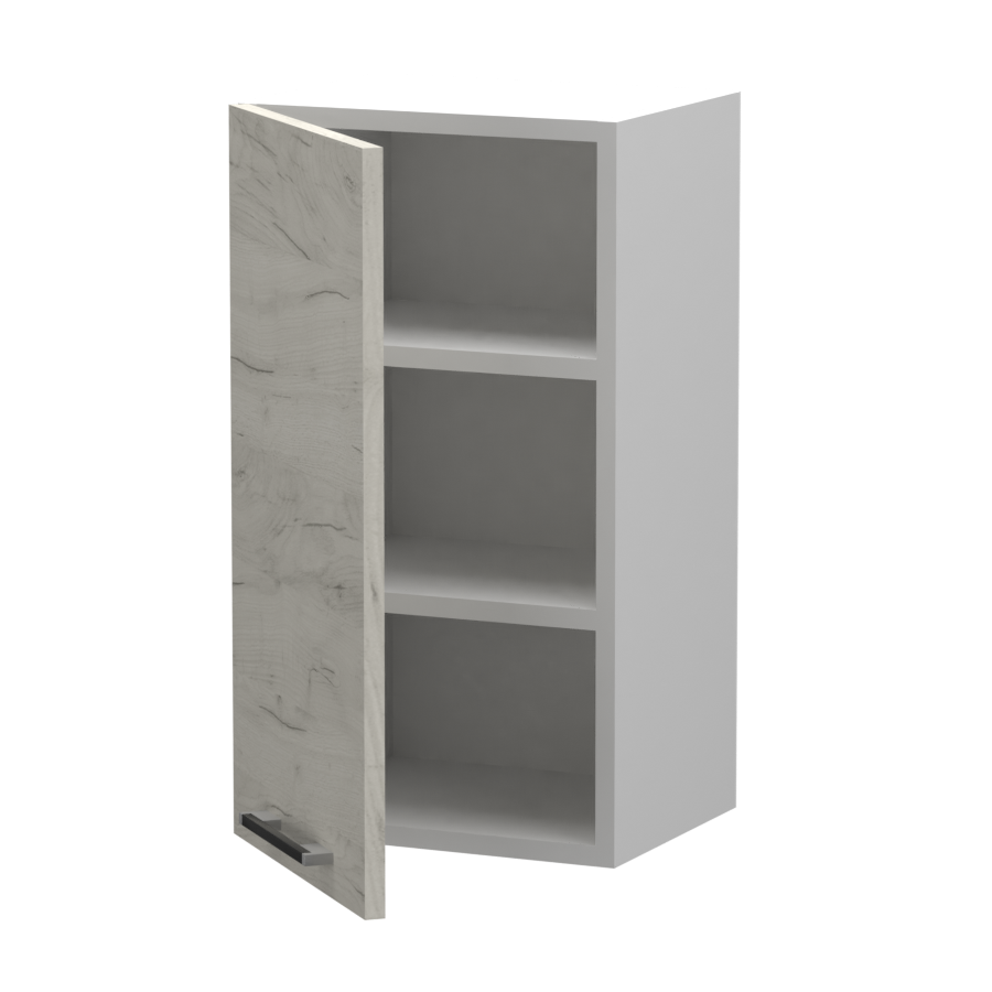 Fanni felső jobbos-balos 1 ajtós 40 cm széles 72 cm magas elem, egyéni