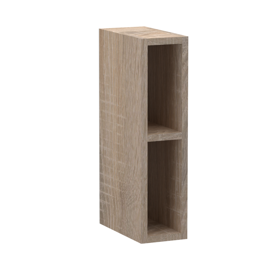 Sonoma Felső nyitott 15cm széles konyha elem