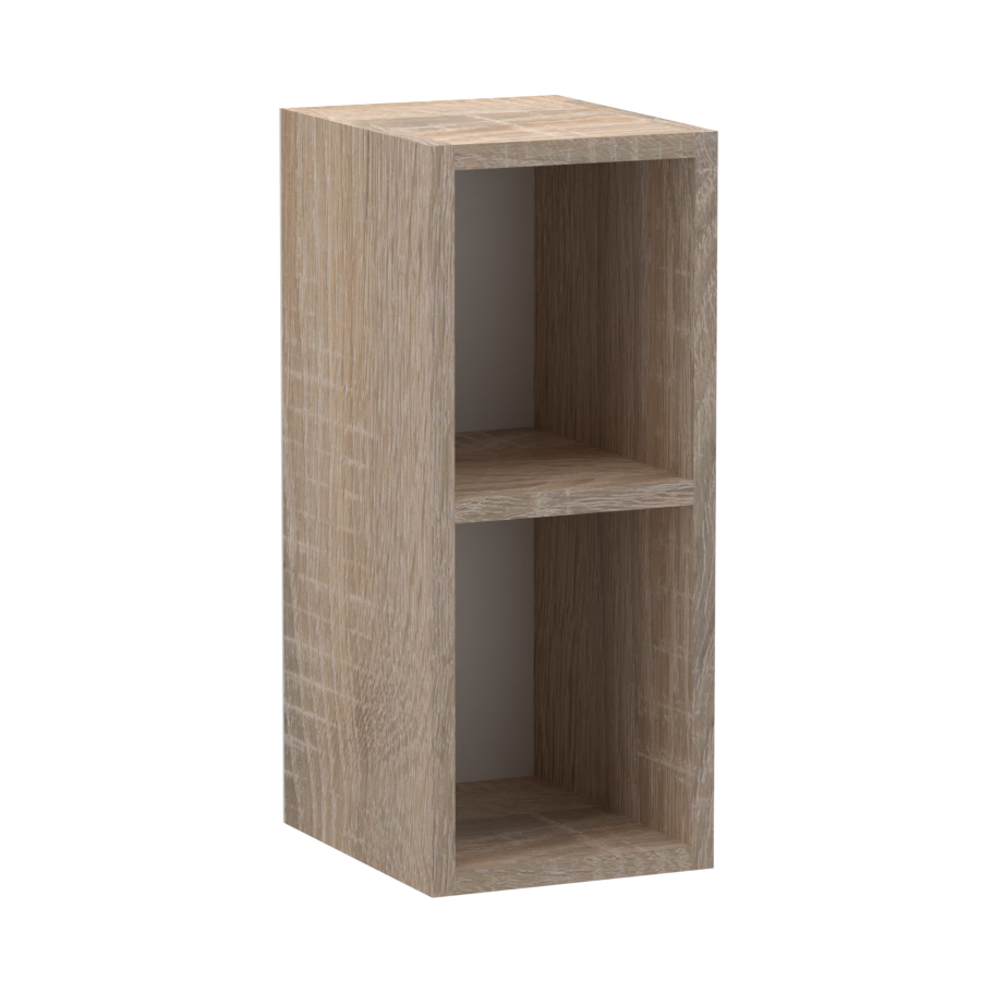 Sonoma Felső nyitott 25cm széles konyha elem