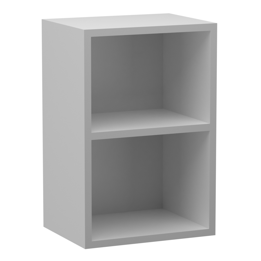 Fehér Felső nyitott 40cm széles konyha elem