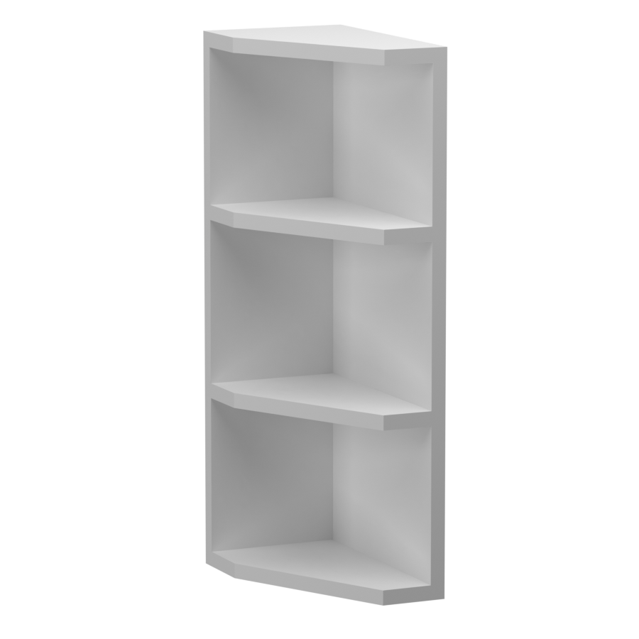 Fehér Felső végzáró 72cm magas 15cm széles