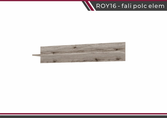 ROY16-fali polc elem