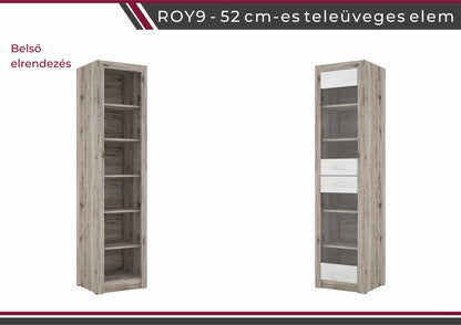 ROY9-52-es teleüveges elem